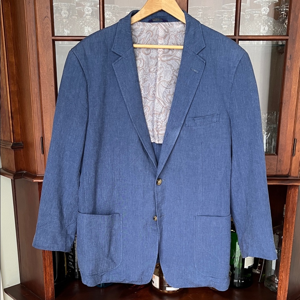 Alan Flusser Classic Blue Sport Coat